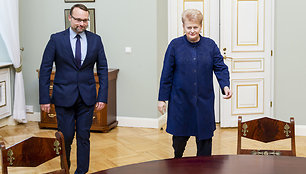 Mindaugas Kvietkauskas, Dalia Grybauskaitė