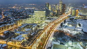 Prie&scaron;&scaron;ventinės eismo spūstys sostinėje
