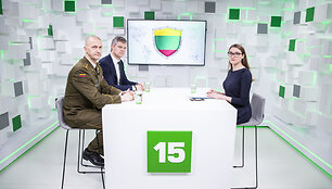 15min studijoje &ndash; Darius Jauni&scaron;kis ir Remigijus Baltrėnas