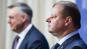 Saulius Skvernelis, Robertas Dargis