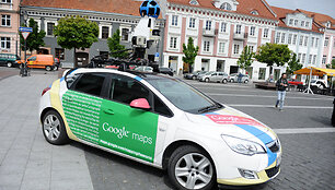 &bdquo;Street View&ldquo; automobiliai Vilniuje