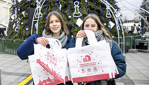 Akcija &bdquo;Kalėdos sostinėje be plastiko&ldquo;