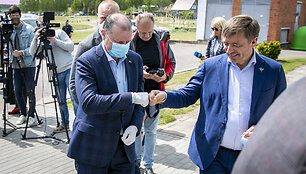 Ramūnas Karbauskis, Saulius Skvernelis