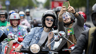 &bdquo;Vespa&ldquo; motorolerių sezono atidarymas