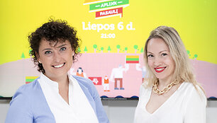 15min studjoje &ndash; Laura Hanning ir Ieva Davydenko