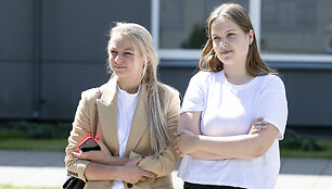 Abiturientai laikė matematikos brandos egzaminą
