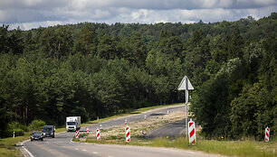 Remontuojama Stepono Batoro  gatvė