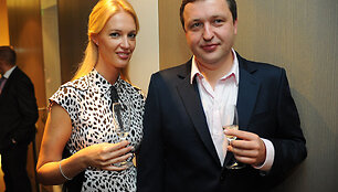 Aistė &Scaron;lapokaitė ir Antanas Guoga 