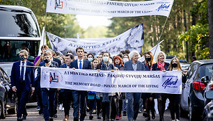 Lietuvos žydų genocido aukų pagerbimo ceremonija