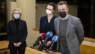 Au&scaron;rinė Armonaitė, Viktorija Čmilytė-Nielsen, Gabrielius Landsbergis
