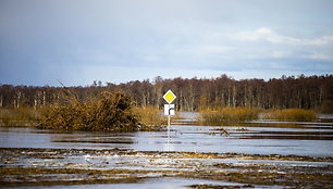 Pavasarinis potvynis Šilutės rajone