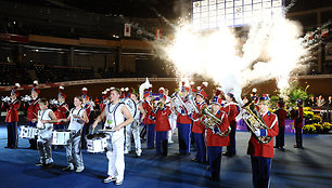 Atidarymo ceremonijos akimirka