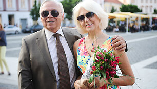 Danutė Elzbergienė ir Raimundas Vincentas Petrauskas