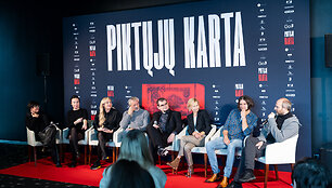 Filmo &bdquo;Piktųjų karta&ldquo; spaudos konferencija