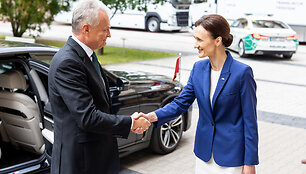 Gitanas Nausėda, Viktorija Čmilytė-Nielsen