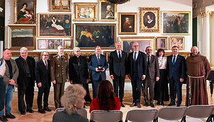 „Jono Karolio Chodkevičiaus Aukso medalio už Valstybės stiprinimo veiklą“ įteikimo ceremonija