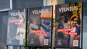 Naujos tarptautinės Vilniaus rinkodaros kampanijos „Expectations vs. Reality“ pristatymas