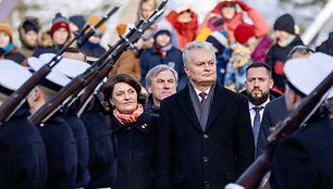 Iškilminga valstybės vėliavos pakėlimo ceremonija