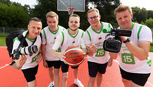 &bdquo;EuroBasket 2025&ldquo; sporto komandos fotosesija