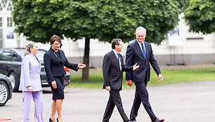 Michal Herzog, Diana Nausėdienė, Isaakas Hercogas, Gitanas Nausėda