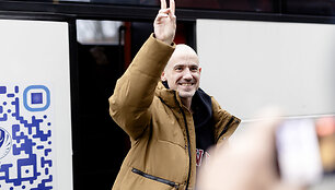 20 Baltarusijos politinių kalinių atvyko į Vilnių
