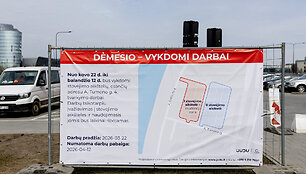 Automobilių stovėjimo aik&scaron;telė prie Seimo