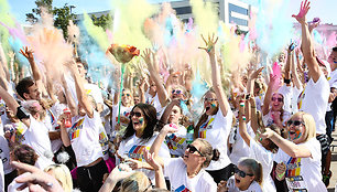 „The Color Run Vilnius“ bėgimas