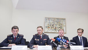 Jūris Targonskas, Remigijus Baniulis, Saulius Skvernelis ir Arnoldas Pikžirnis
