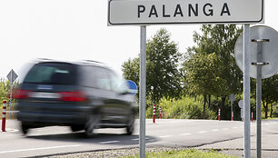Įvažiavimas į Palangą