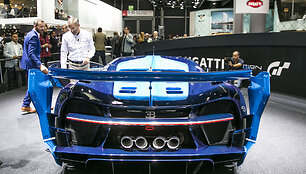 &bdquo;Bugatti Vision Gran Tourismo&ldquo; Frankfurto automobilių parodoje