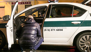 Naktinis Vilniaus kelių policijos reidas