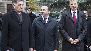 Algirdas Butkevičius, Iraklis Gariba&scaron;vilis ir Remigijus &Scaron;ima&scaron;ius
