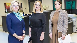 Vilma Vildžiūnaitė, Saulė Dagilytė ir Ieva Vale&scaron;kaitė