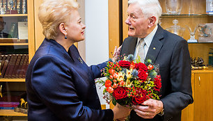 Valdas Adamkus ir Dalia Grybauskaitė