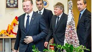 Saulius Skvernelis ir Kęstutis Navickas
