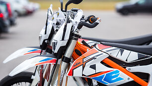 Elektrinis &bdquo;KTM Freeride E-SM&ldquo; motociklas