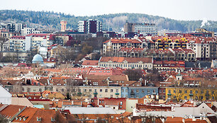 Žvilgsnis nuo Trijų kryžių kalno