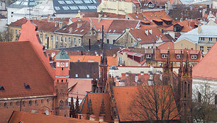 Žvilgsnis nuo Trijų kryžių kalno