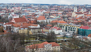 Žvilgsnis nuo Trijų kryžių kalno