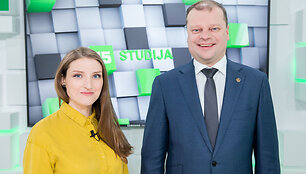 Liepa Želnienė ir Saulius Skvernelis