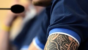 Prancūzas Mathieu Debuchy (žmonos ir trijų vaikų giimo datos)