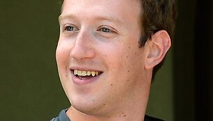 &bdquo;Facebook&ldquo; įkūrėjas ir vadovas Markas Zuckerbergas