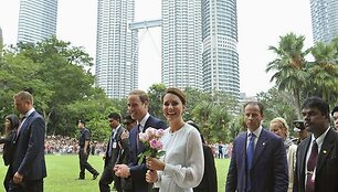 Princas Williamas ir hercogienė Catherine Malaizijoje