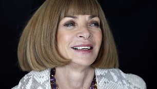 „Vogue“ žurnalo vyr.redaktorė Anna Wintour