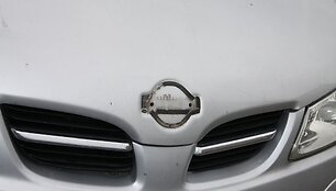 Apgadintas Renatos Klimaitytės automobilis