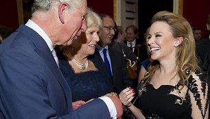 Princas Charlesas, Kornvalio hercogienė Camilla ir Kylie Minogue