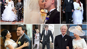 Išrinkite: Įspūdingiausios 2012-ųjų vestuvės