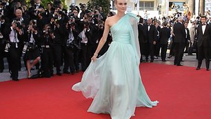 Aktorė Diane Kruger ir „Giambattista Valli“ suknelė