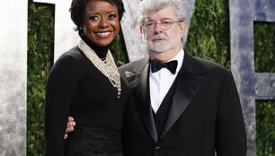 George'as Lucasas ir Mellody Hobson