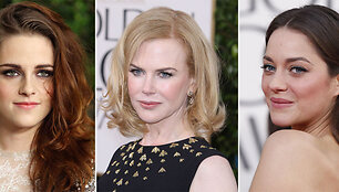 I&scaron; kairės: Kristen Stewart, Nicole Kidman ir Marion Cotillard